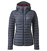 Rab Microlight Alpine - Daunenjacke mit Kapuze - Damen, Dark Grey