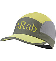 Rab Momentum 5 Panel Cap - Kappe, Light Green/Dark Green