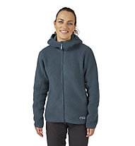 Rab Shearling Hoody W - giacca in pile - donna, Blue