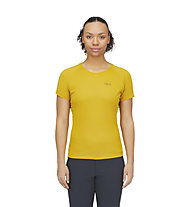 Rab Sonic Tee W - T-Shirt - Damen, Yellow