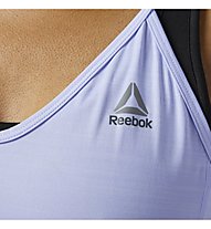 Reebok ActivChill - top fitness - donna, White