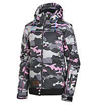Rehall Vero - giacca snowboard - bambina, Grey/Pink