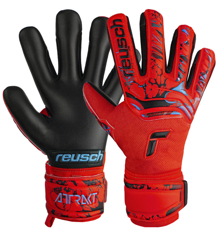 Reusch Attrakt Grip Evolution Finger Support Jr - Torwarthandschuhe - Kinder