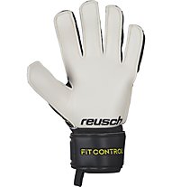 Reusch Fit Control SD - guanti portiere calcio, Black/Green