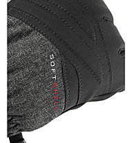 Reusch Seamus R-TEX® XT - guanti da sci - uomo, Black/Black Melange