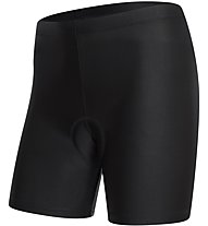 rh+ Biking W Inner Shorts gepolsterte Rad-Innenhose für Damen, Black
