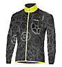 rh+ Emergency Pocket Shell - giacca bici antivento - uomo, Black/Yellow