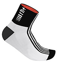 rh+ Fuego Sock (9 cm) Radsocken, White/Black