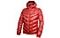 rh+ Pack Down Hooded Jacket Herren Daunenskijacke mit Kapuze, Red