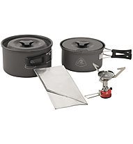 Robens Fire Ant Cook System 2/3 - fornello + pentole, Dark Grey/Red