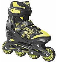 Roces Jockey 3.0 - pattini in linea, Black/Yellow