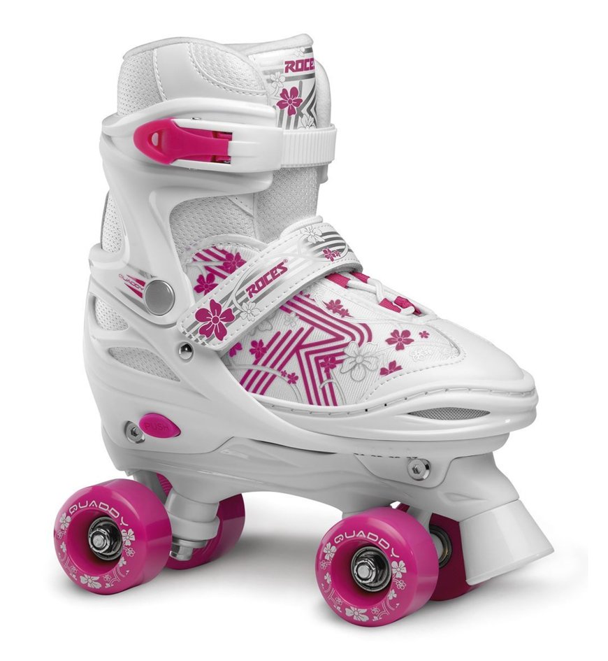 Pattini In Linea Roces Moody Girl Tif Per Bambina - Regolabili In 5 Misure, Ruote 76mm, Per Principianti E Tempo Libero