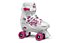 Roces Quaddy Girl 3.0 - pattini a rotelle - bambina, White/Pink