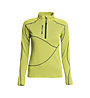 Rock Experience Infinity 1/2 Zip maglia manica lunga donna, Lime Punch