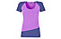 Rock Experience Merlin Ss W - T-shirt - donna, Violet/Blue