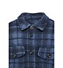 Roy Rogers Over Long Check Brushed - camicia maniche lunghe - donna, Blue