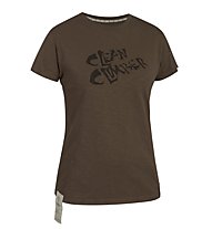 Salewa Clean Climb CO - T-Shirt arrampicata - donna, Brown