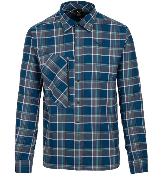 Salewa Fanes Flannel Pl camicia a maniche lunghe uomo - Main Image
