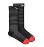 Salewa Fanes Hybrid Stripes - lange Socken - Damen , Dark Grey/Pink