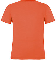 Salewa Graphic Dry K S/S - T-shirt - bambino, Orange/White