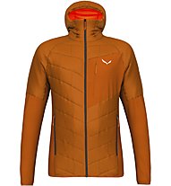 Salewa Ortles Hybrid - giacca ibrida - uomo, Dark Orange/Red