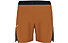 Salewa Pedroc Dst - pantaloni corti alpinismo - uomo, Dark Orange/Black/White