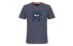 Salewa Printed Box Dry - T-shirt - Herren, Blue