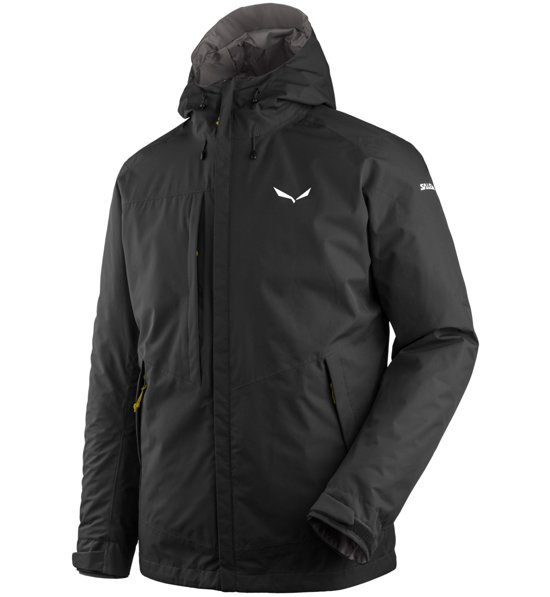 Salewa Puez Clastic PTX 2L Hardshelljacke mit Kapuze Herren