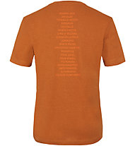 Salewa Puez Dolomites Hemp M - T-shirt -uomo, Dark Orange/Orange