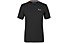 Salewa Puez Dolomites Hemp M - T-shirt -uomo, Black/White