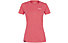 Salewa Puez Dolomites Hemp W - T-shirt - donna, Pink/White