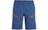 Salewa Puez DRY - pantaloni corti trekking - uomo, Blue/Orange