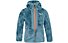 Salewa Puez Highloft Pl - giacca in pile con cappuccio - bambino, Light Blue/Orange