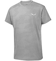 Salewa Puez Hybrid Dry - t-shirt trekking - uomo, Grey