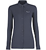 Salewa Puez Minicheck2 Dry - camicia maniche lunghe - donna, Blue