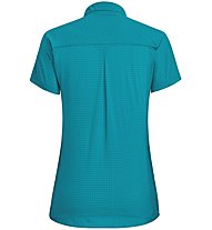 Salewa Puez Minicheck Dry - T-Shirt Bergsport - Damen, Azure