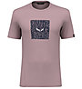 Salewa Pure Box Dry - T-shirt - uomo, Pink/Dark Blue