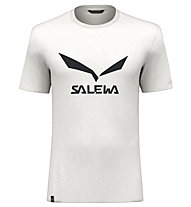 Salewa Solidlogo Dri-Release - T-Shirt Bergsport - Herren, White/Black