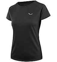 Salewa Sporty B 3 Dry - T-shirt trekking - donna, Black