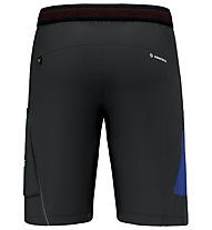 Salewa X-Alps Pedroc 3 Dst Cargo M - pantaloni corti trekking - uomo, Black/Blue/Red