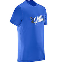 Salomon Cosmic Logo - T-Shirt trekking - uomo, Blue
