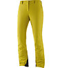 Salomon Icemania - pantaloni da sci - donna, Yellow