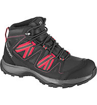 Salomon Leighton Mid GTX - scarpe trekking - donna, Dark Grey/Red