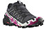 Salomon Speedcross 6 - scarpe trail running - donna , Black/White/Pink