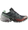 Salomon Speedcross 6 GTX W - scarpe trail running - donna, Blue/Green/Grey/Red