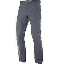 Salomon Wayfarer Straight Zip - Zip-Off-Herren-Trekkinghose, Grey