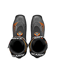 Scarpa F1 LT 20/21 - scarpone scialpinismo, Black/Orange