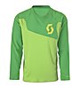 Scott AMT L/S Shirt - Maglia Ciclismo, Green/Lime Green