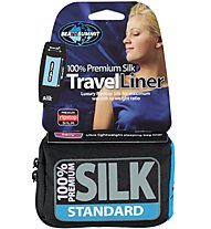 Sea to Summit 100% Premium Silk Travel Liner Standard, Berry