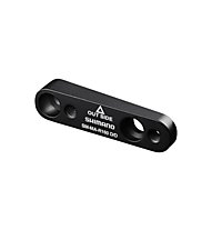 Shimano Flatmount 160 mm - adattatore freno a disco, Black
